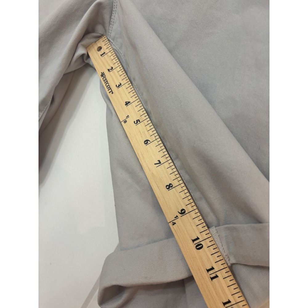 Gloria Vanderbilt Amanda Pull On Bermuda Shorts Dove Grey Classic Rise 16 NEW - Picture 6 of 8
